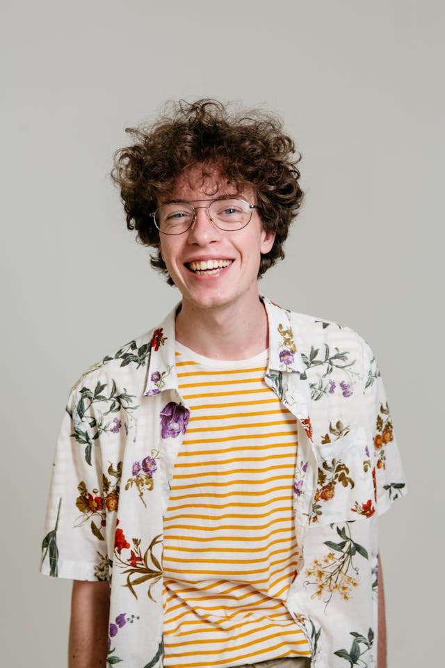 happy man after therapy
